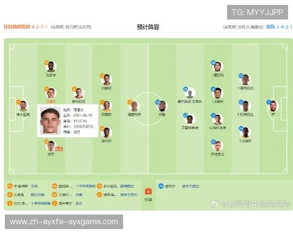 英国英超热刺球队现役球员名单及核心阵容解析